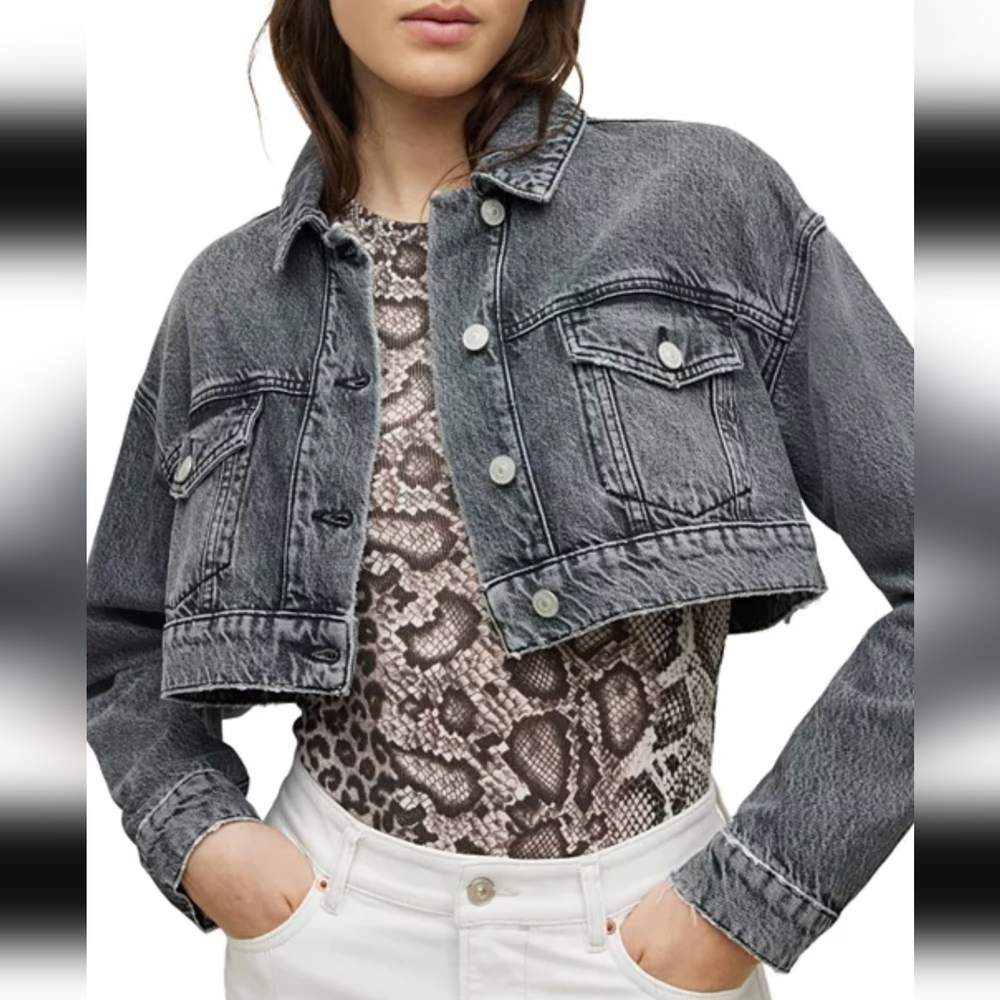 ALLSAINTS cropped jacket - Picture 5 of 5